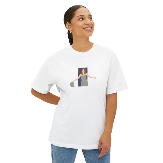 "The one with Rachel going commando", UNISEX White  F.R.I.E.N.D.S title t-shirt, 100% soft cotton