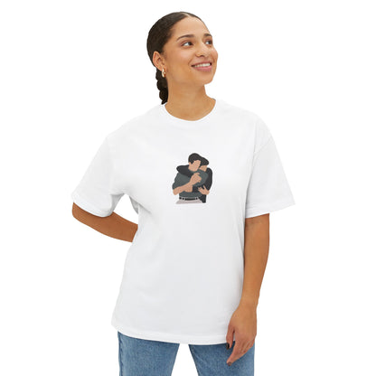 "Best Roommates Ever Tee"-UNISEX White F.R.I.E.N.D.S title t-shirt, 100% soft cotton